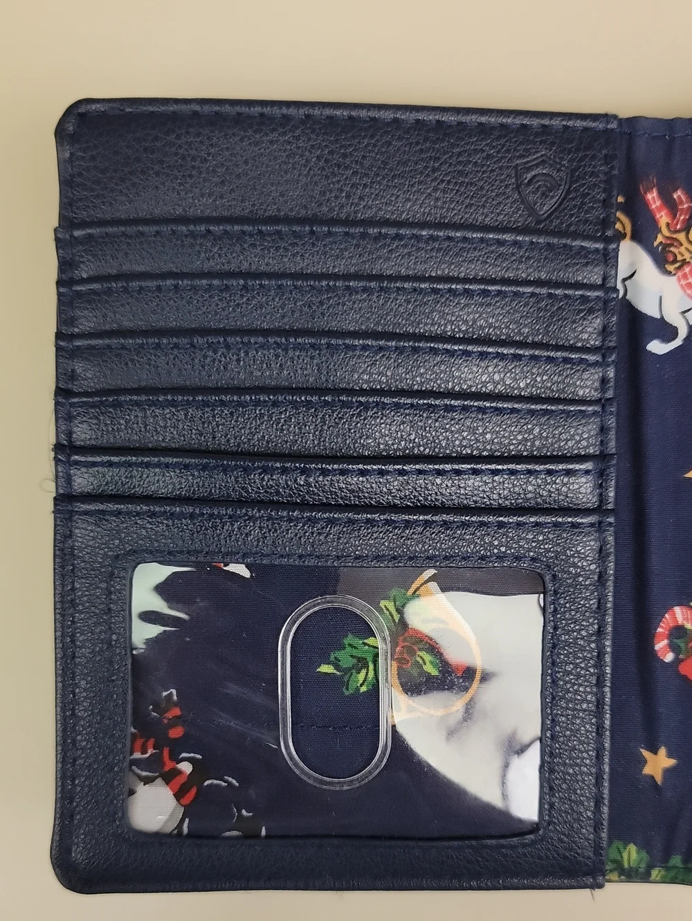 VERA BRADLEY RFID PASSPORT WALLET IN SNO GLOBE MOTIFS